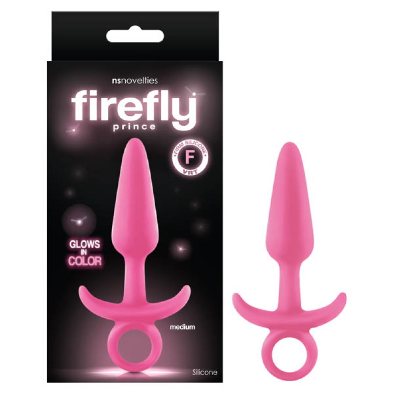Firefly Prince Butt Plug Medium - Pink